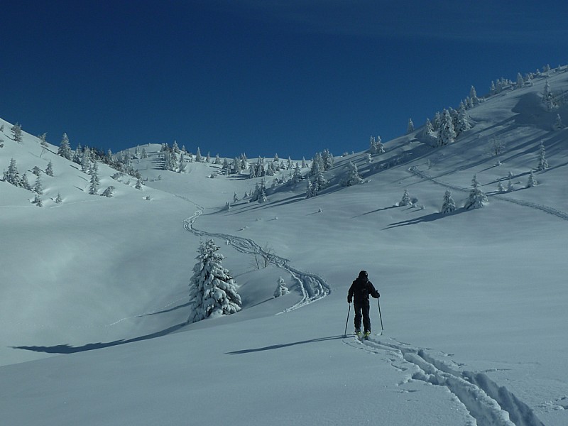 Christophe devant le Passage d : Superbe passage