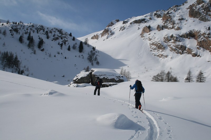 Au pied du Pic de Roche Morte