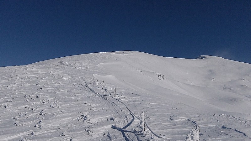 La Lauzate : Descente