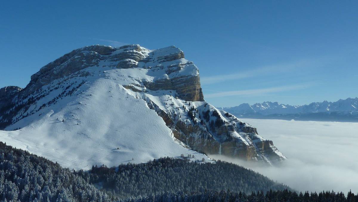 Dent de Crolles : paysage sublime ce matin en Chartreuse