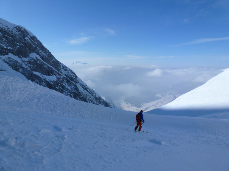 Lilian à la descente