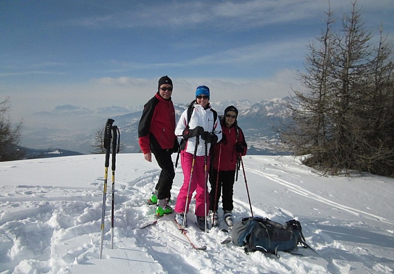 Sur la crête