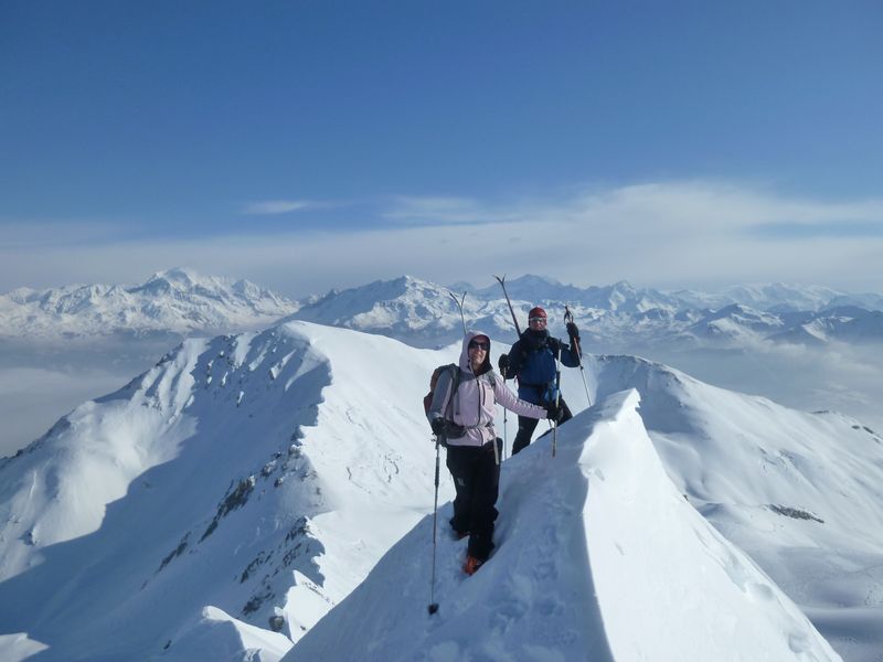 L'arête E : Y'a du gaz!