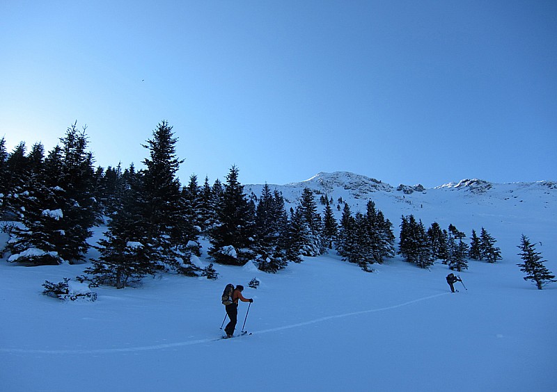 #2 Versant N de Piqué Poque : la glacière ! Versant N de Piqué Poque : la glacière !