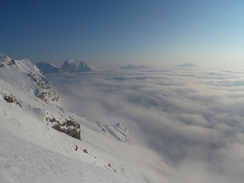 Tré le Mollard : Au dessus des nuages...