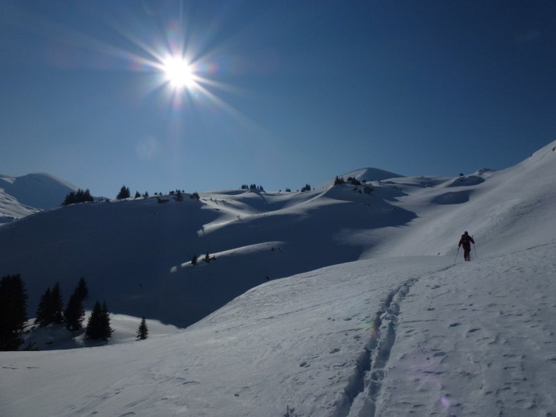 Vormy : Montée cool au dessus de Vormy