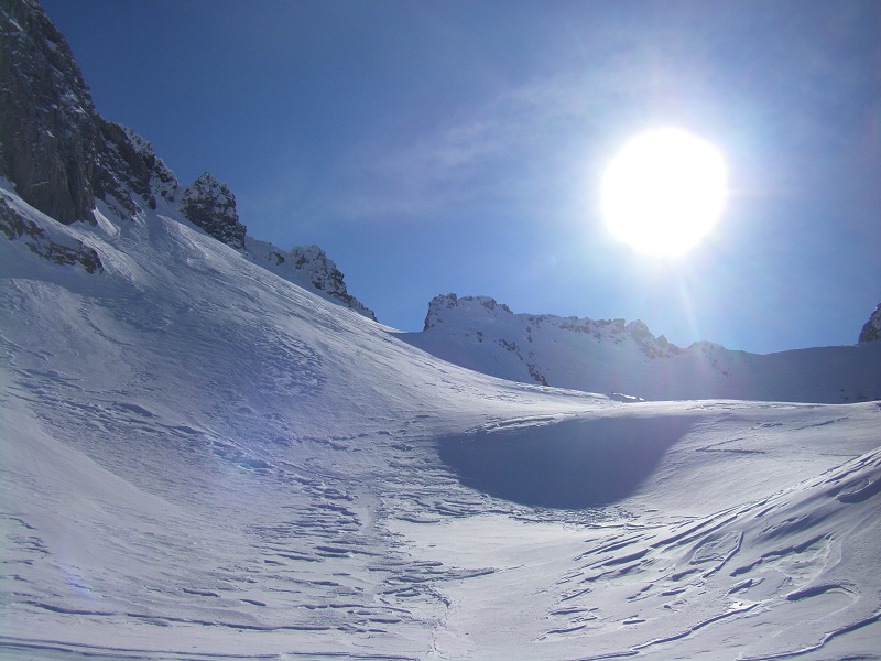 Golette de l'Oule : On est bien content de trouver le soleil