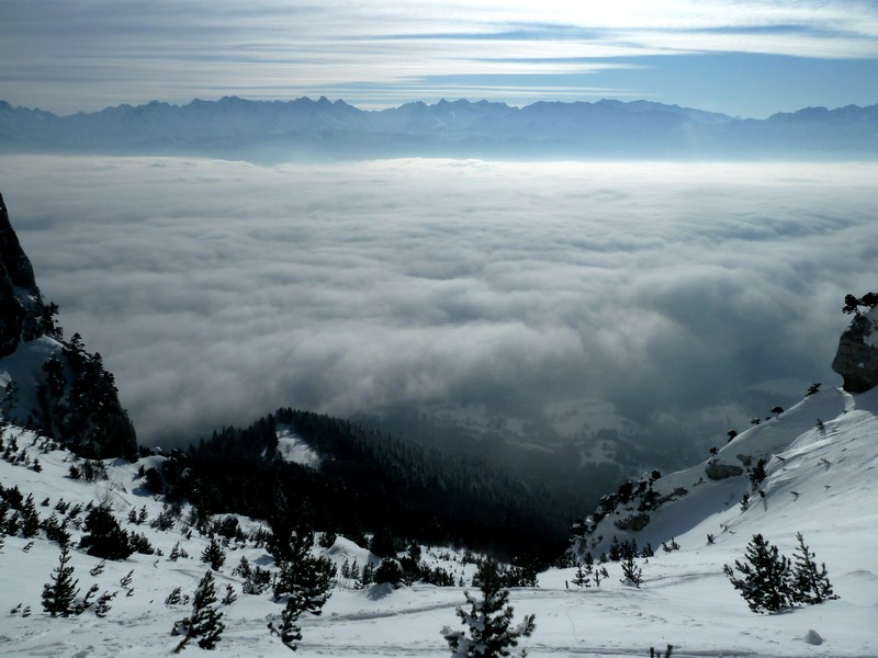 mer de nuage : c'est le cirque