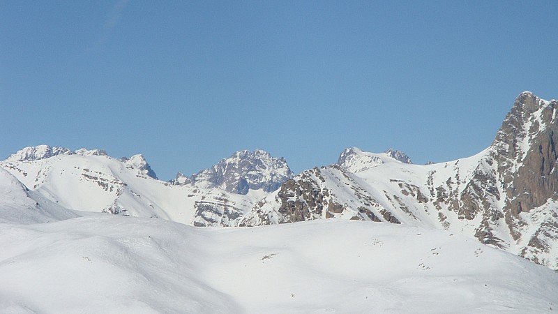 Ailefroide, Pic sans nom : et le Pelvoux...