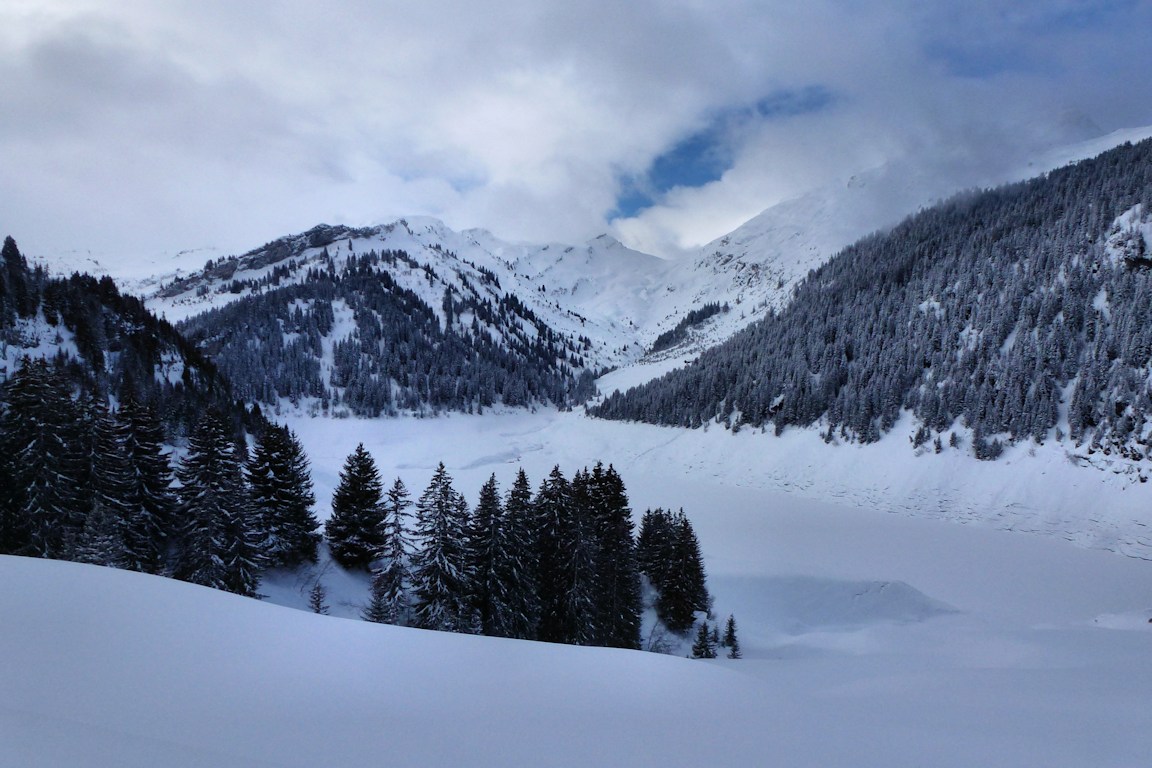 La Pointe du Riondet : La tête dans les nuages.