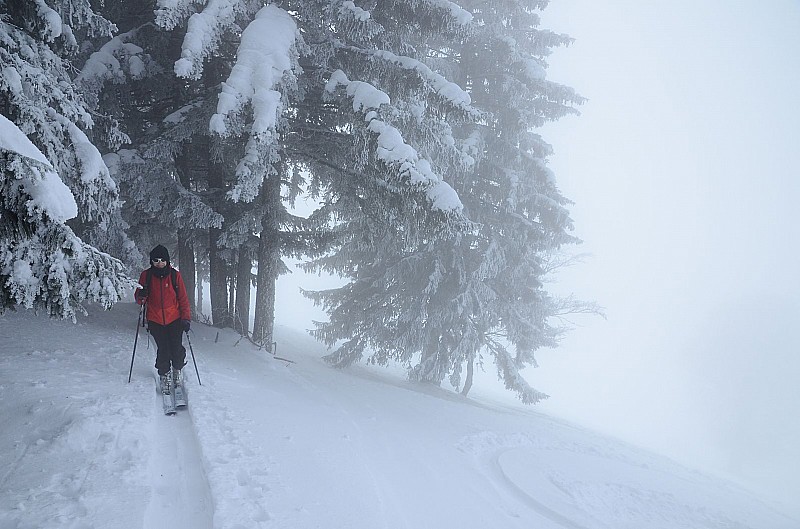 On va sortir des nuages? : Montée bucolique néanmoins