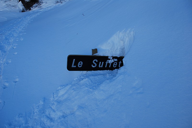 le Suffet : Voilà le départ du printemps.
sauf qu'en hiver c'est 400 m de déniv plus bas.