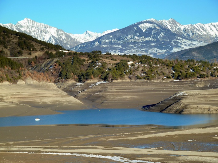 Lac de Serre Ponçon : Retour par Gap