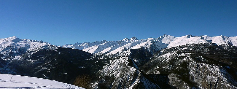 côté Maurienne : la vue se dégage