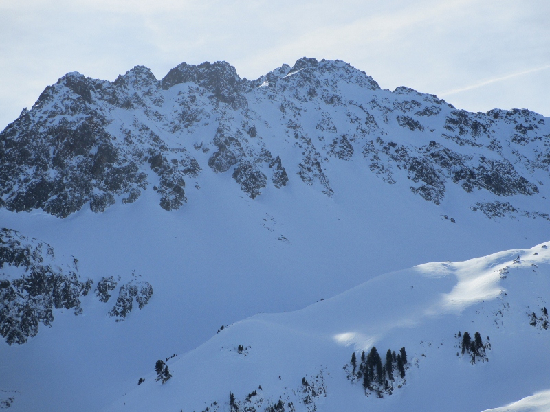 Grand Miceau : Face nord.