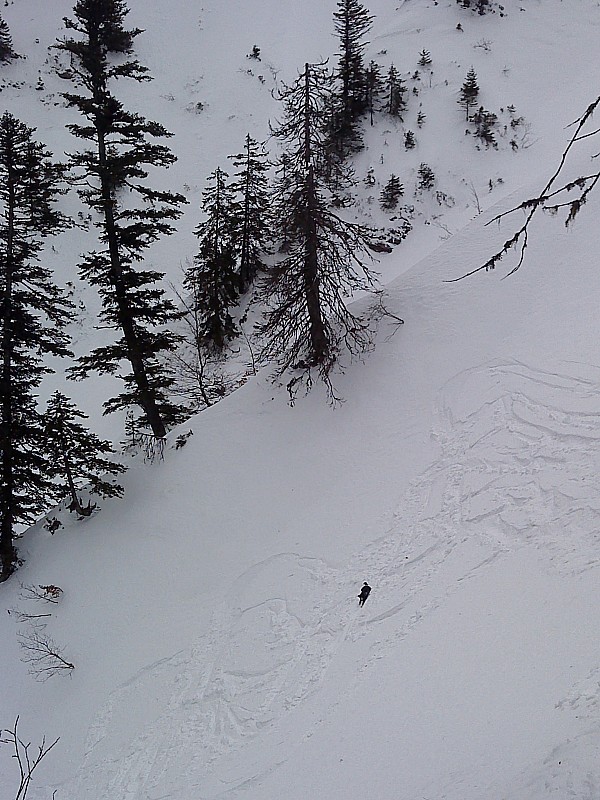 La Pinéa : das le couloir de Vermorel