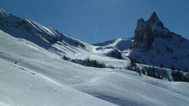 Pointe de la Selle : A l'entrée du vallon