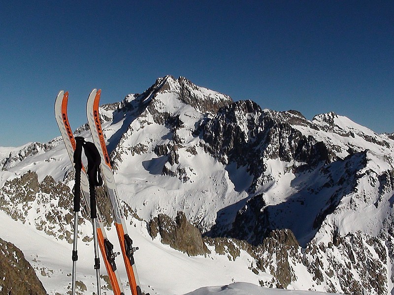 Gélas : depuis le sommet de la tête sud