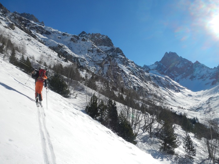 Ferrand : Montée face à l'olan