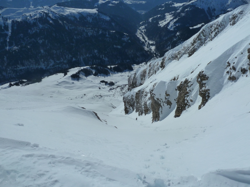 Couloir sud du Repère : Finish !