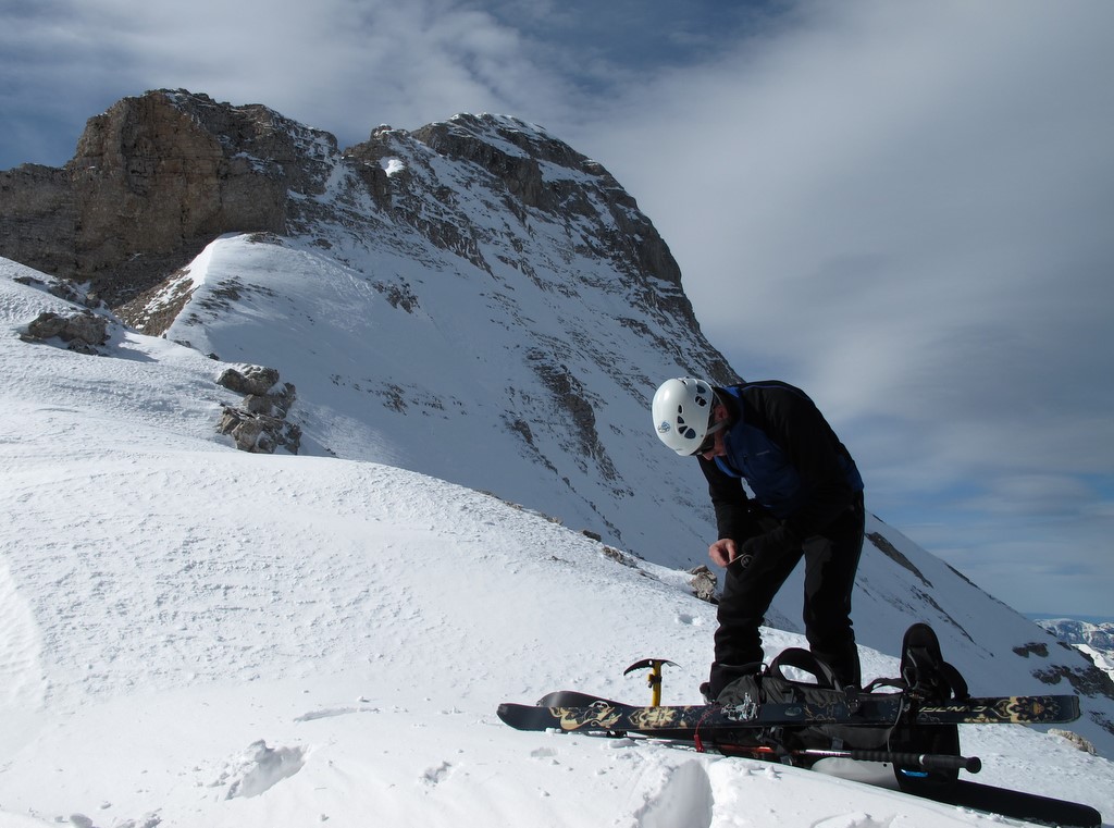 Le versant N du Pt Ferrand