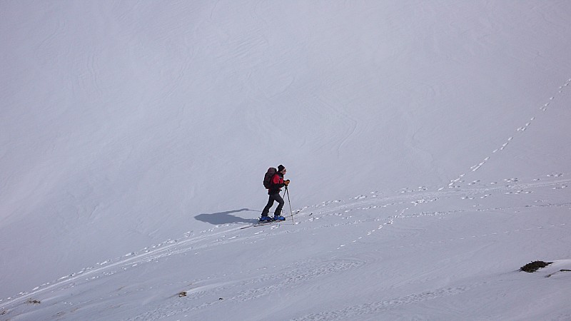 montée au soleil : Là, la pause s'impose...