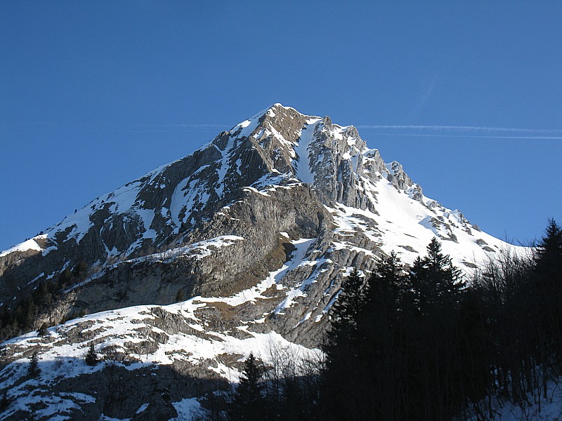 Le couloir ce jour : Pecloz couloir SO