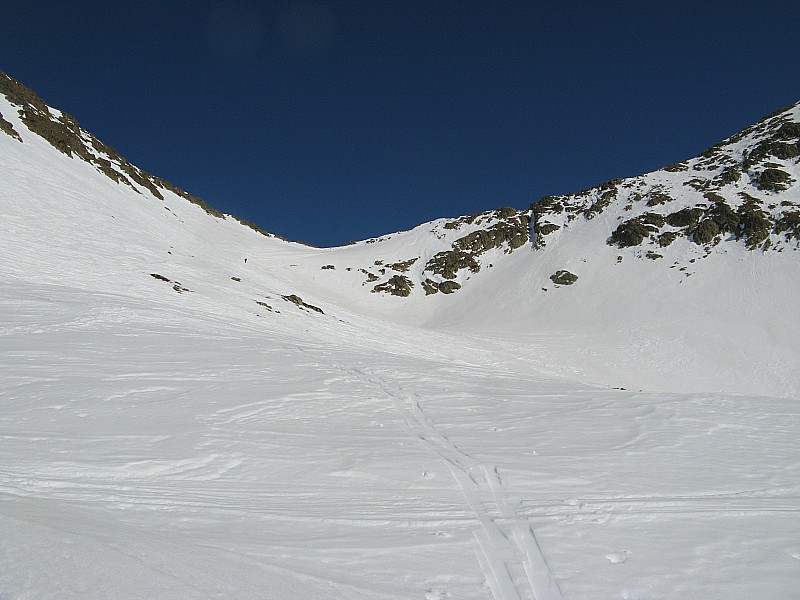 Col de Baisse : Arrivée au col