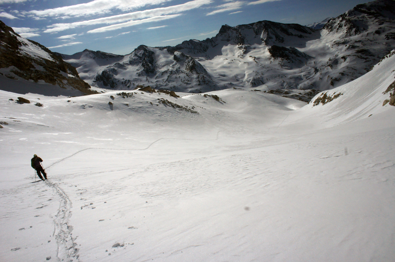 Avant le col de Rhêmes Calabre : Canicule