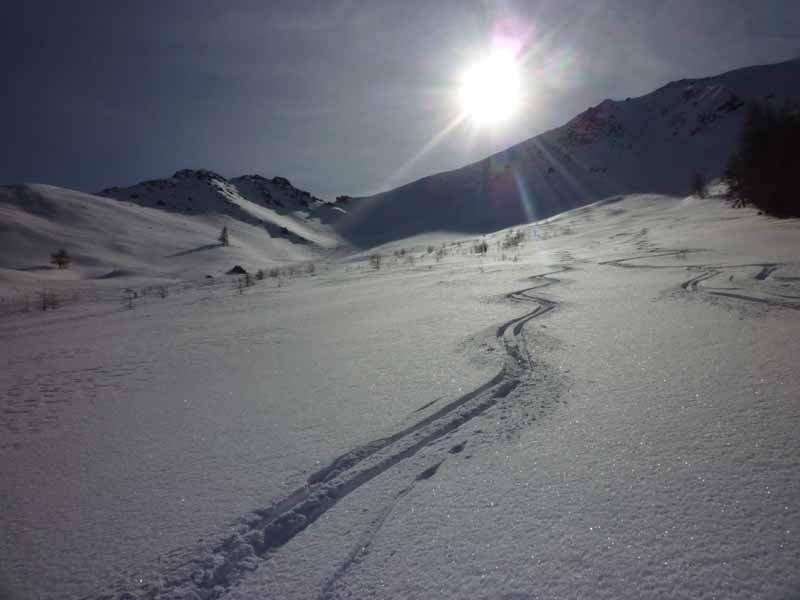 vue d'ensemble : Le vallon.