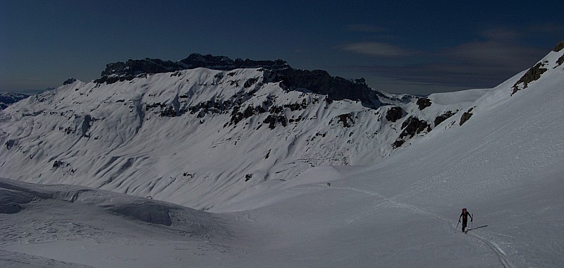 Traversée Aiguilles rouges : Arrivée au col de Salenton...sans commentaire