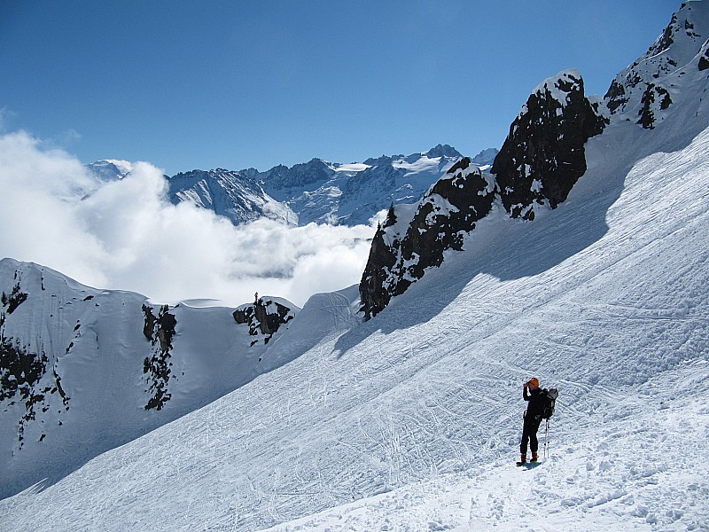 Sous Bel Oiseau. : Secteur bien tracé.