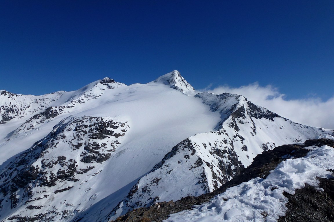 La Grande Sassière (3747 m) : Le versant Nord-Ouest.