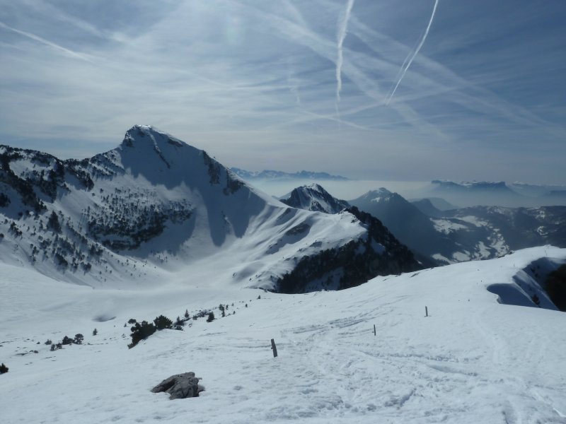 Colombier N : de Rossanaz, sommet bien brillant