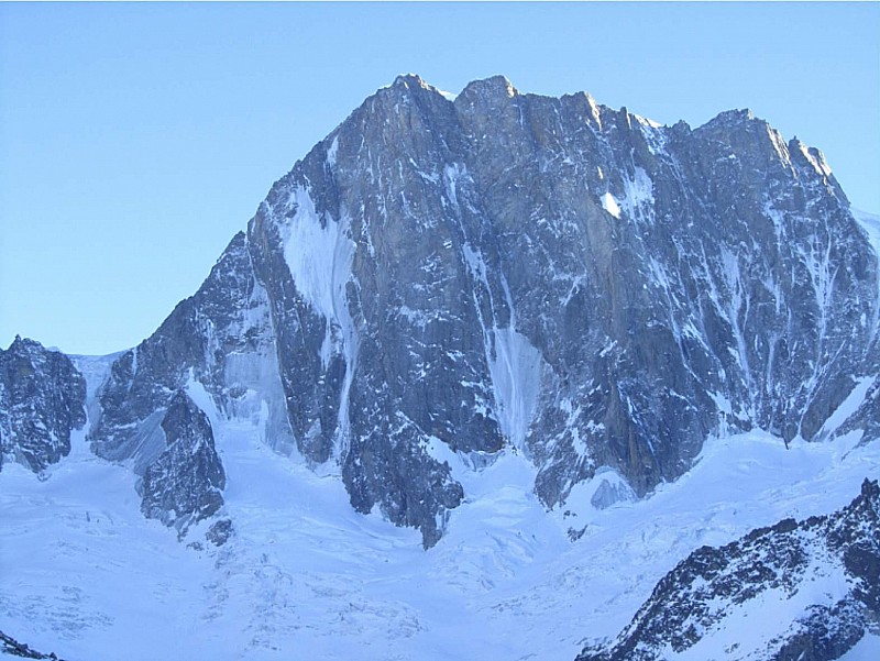 Les Grandes Jorasses : Les grandes jorasses depuis le versant Talèfre