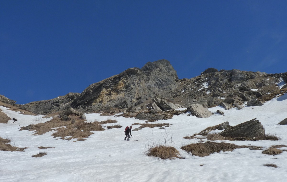 Vallon sous Pellegrine : Pour arriver à la chapelle