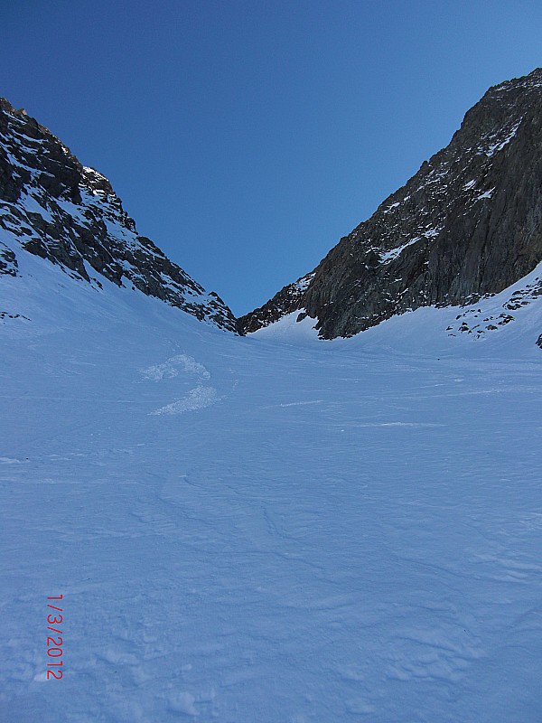 Glacier d'Arguille : Le glacier d'Arguille vue depuis son pied