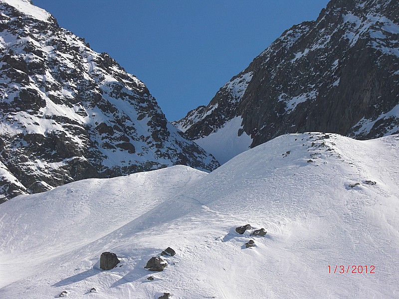 Glacier d'Arguille : Glacier d'Arguille depuis le lac blanc
