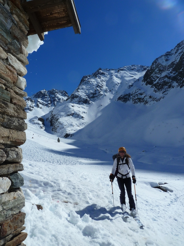 Bec d'Arguille : Arrivée au bar de la Combe Madame.