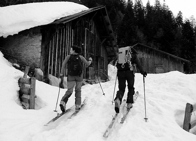 pointe de Ressassat : Valérie et Laurent