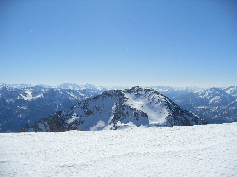 Cime de la Condamine : Tête des Lauzières au premier plan