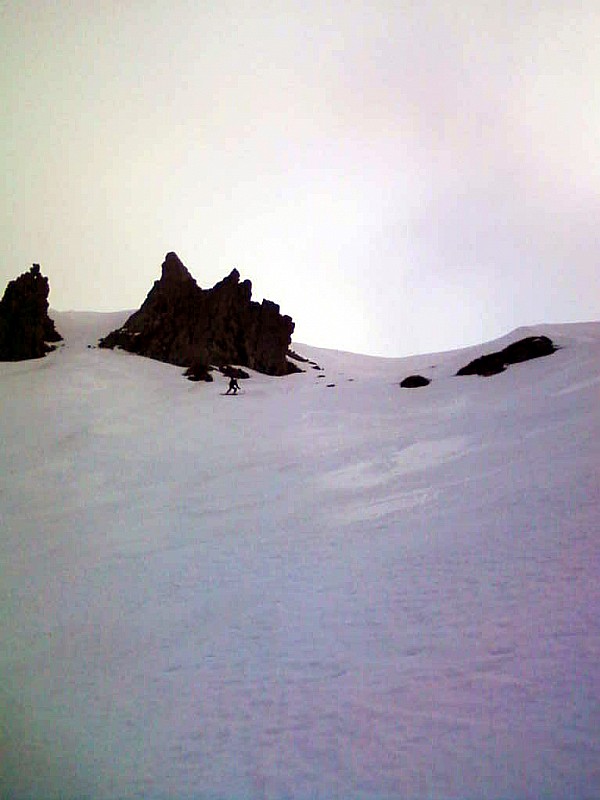 Val de Courre - Tour Carrée : Attention vitrifiée par endroit...