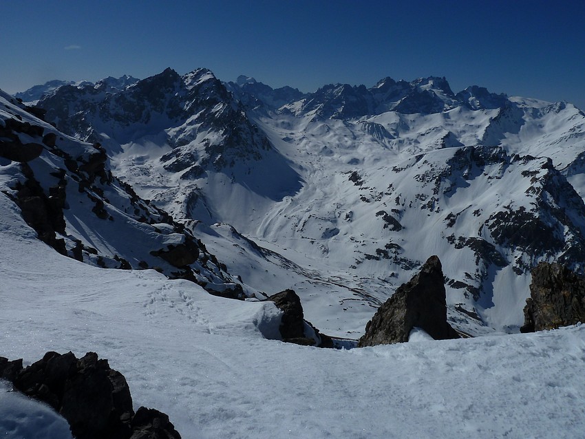 Pointes d'Orient : Galibier, Ecrins