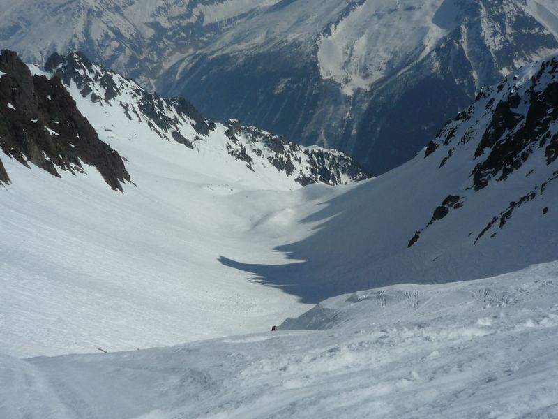 Charlanon : la combe de descente