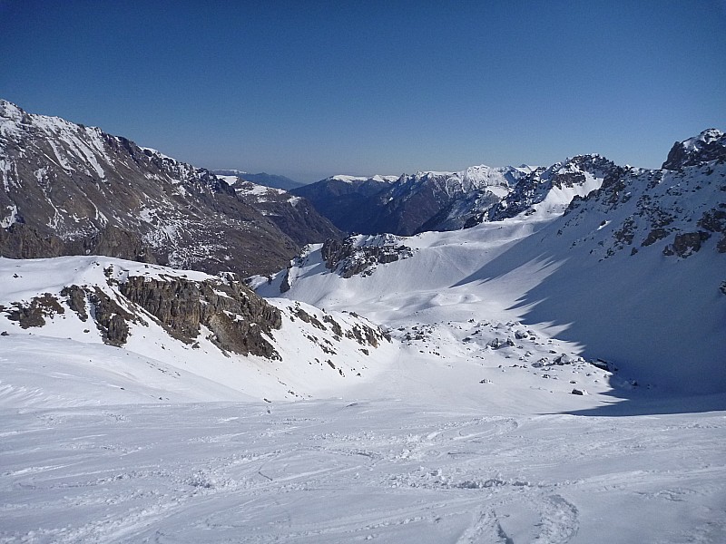 Vallon des granges de Pausa : le vallon qui mène en amont du barrage de Sarreto