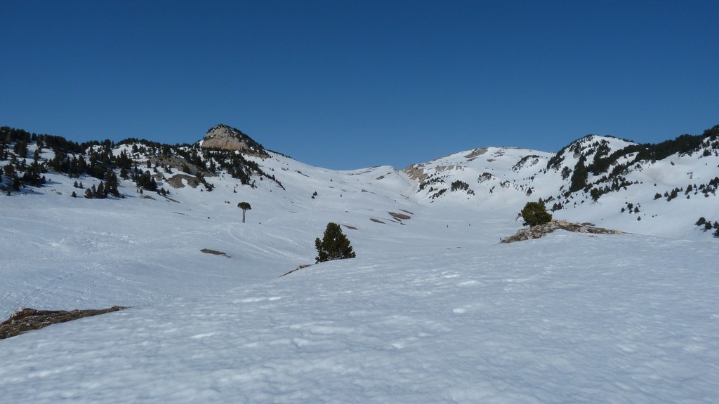 Plaine de la Queyrie : En direction du Col de Rousset