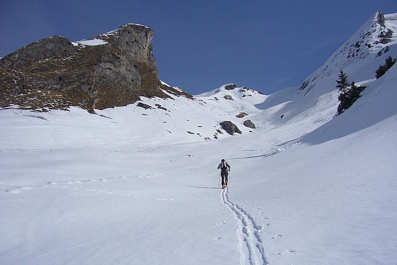 Col des Porthets : On remonte sur le col
