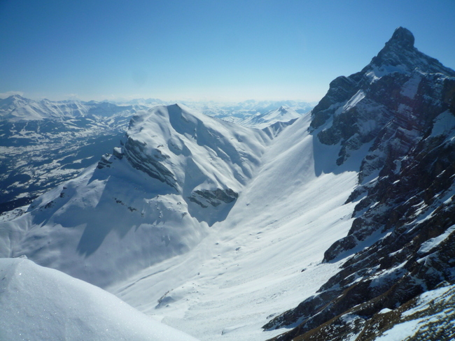 Trou de la Pierre du Mt Blanc : 4 Têtes et Pointe Percée...