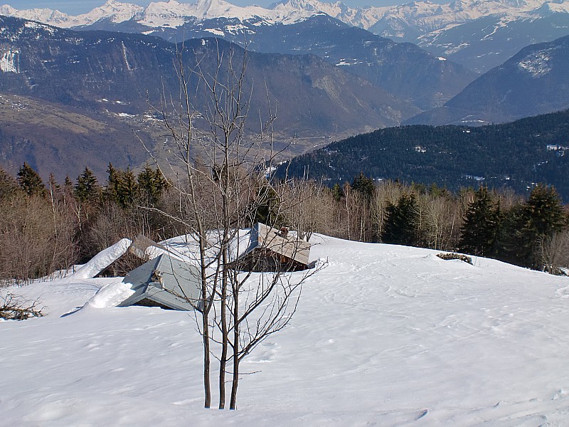 glais rouge : le mont d'en haut