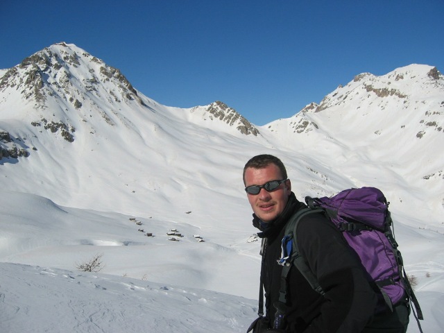 Col de la Rousse : Vue sur les chalets de Clapeyto